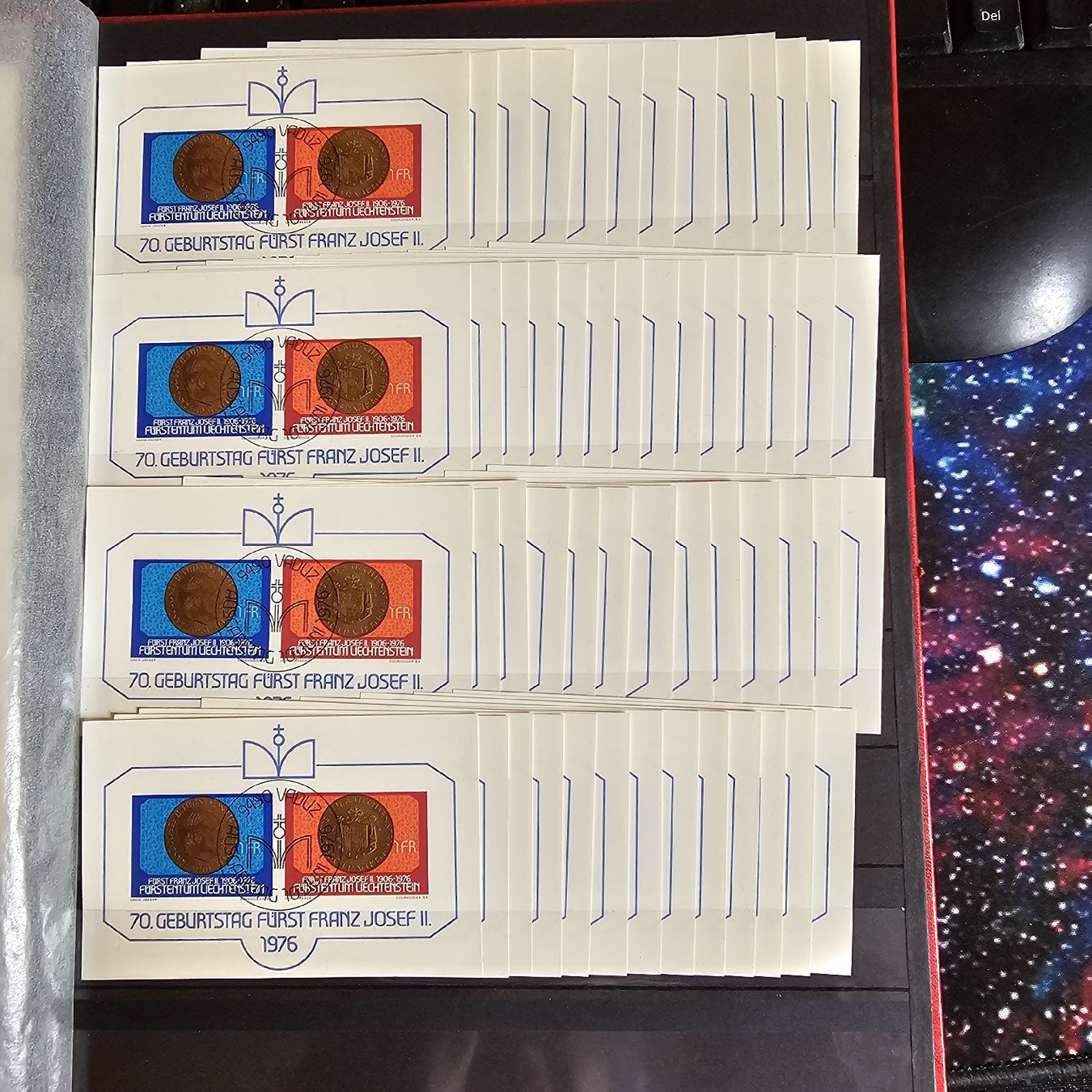 Tutti i francobolli: LIECHTENSTEIN LOT BLOCKS AB 1962 **/GEST. – Usato da Dintikon venduto da bonita099 9