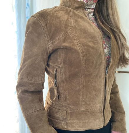 Wildlederjacke Grösse S
