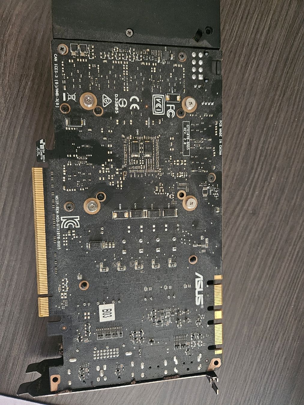 Nvidia Cartes graphiques: alte Nvidia GTX 1070  – Défectueux à Sisseln AG par rjj_ydb7