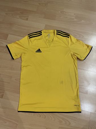 Adidas Herren Trikot, gelb/schwarz, Gr. M