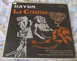 HAYDN La Création Die Schöpfung The Creation 1961 2xLP Vinyl