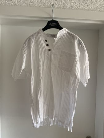 Chemise blanche homme 100% Coton taille L