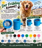 Hundepfotenreiniger mit Schlauchanschluss S oder L neu