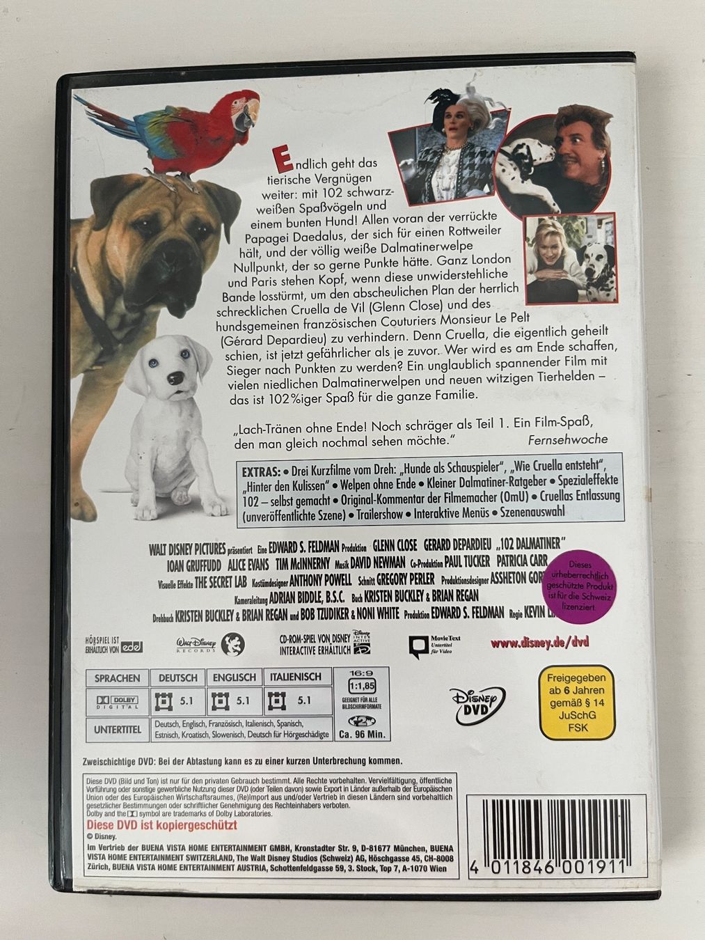 Tutti i DVDs: Disney 102 Dalmatiner DVD 📀 – Nuovo (secondo la descrizione) da Sierre venduto da black.box 1