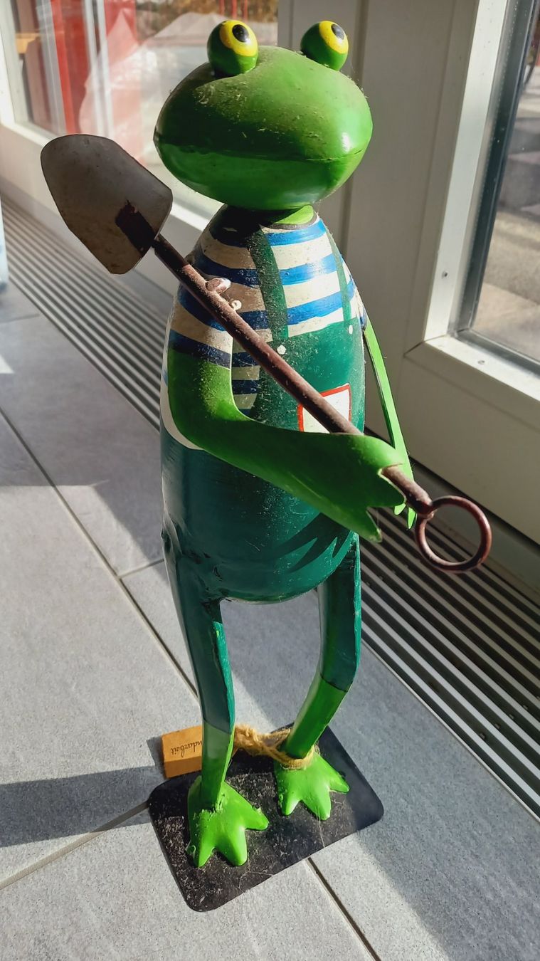 Statuette: Frosch Metall handgemacht – Nuovo (secondo la descrizione) da Brünisried venduto da san_74_bu