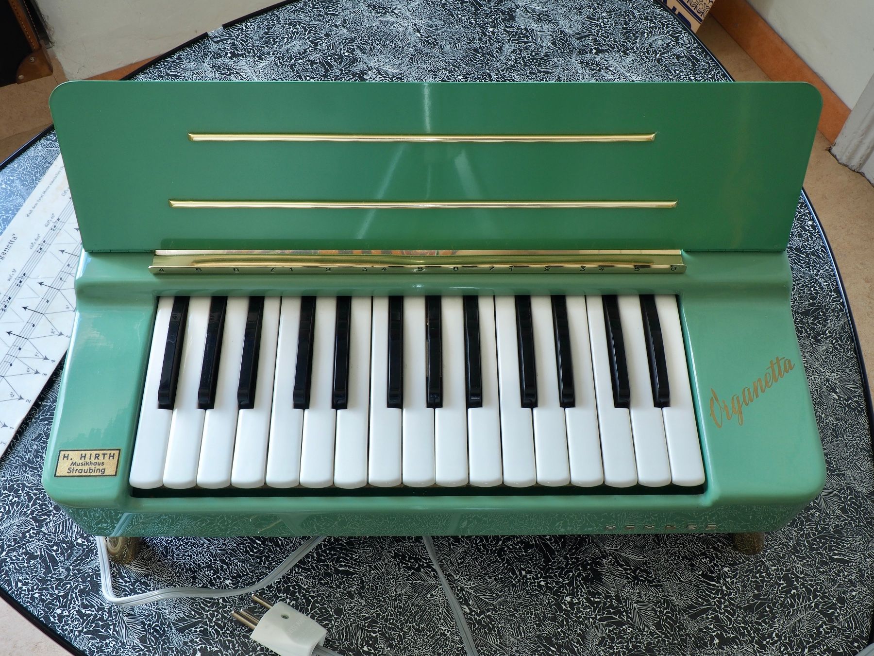 Hohner Strumenti musicali: Hohner Organetta Tischorgel , ca 1958 – Usato da Unterentfelden venduto da Organized 1