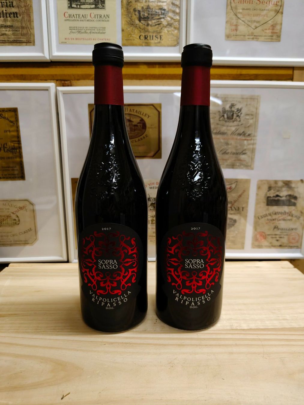 Vino: 2X 2017 RIPASSO SOPRASASSO – Nuovo e nell'imballaggio originale da Münchenstein venduto da weinundspirituosen