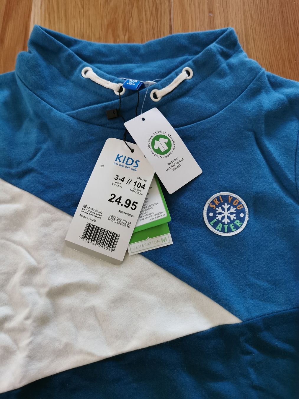 Maglioni & Felpe: Neu,Warm und mit Etikette Pullover, Gr. 104, 100% Baumwolle – Nuovo (secondo la descrizione) da Seuzach venduto da Tureda 3