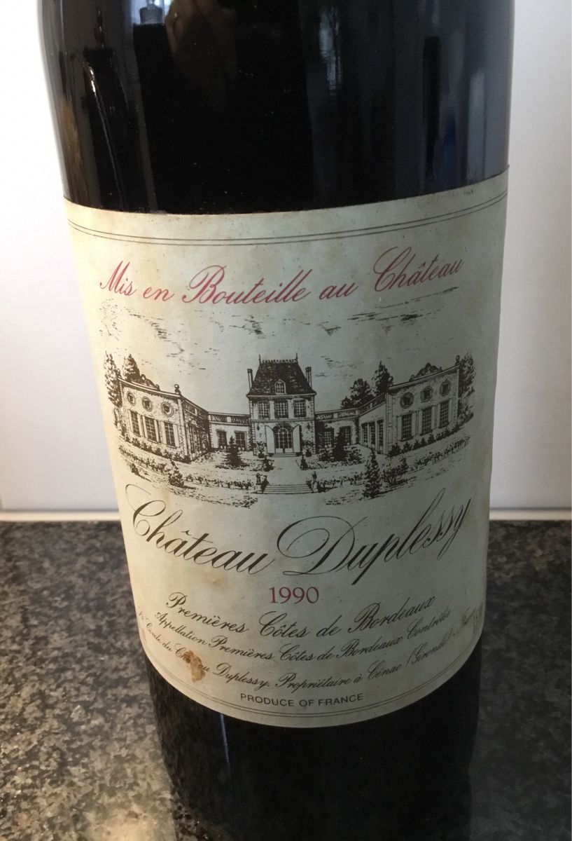 Vino: Château Duplessy Magnum 1990 – Nuovo (secondo la descrizione) da Rüschlikon venduto da succes08 4