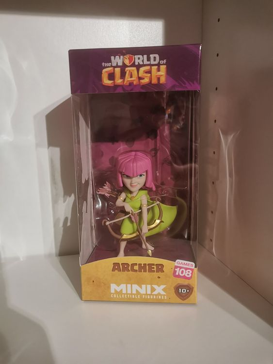 MINIX Bandai World of Clash Verzamelfiguur, 12 cm, boogbescherming