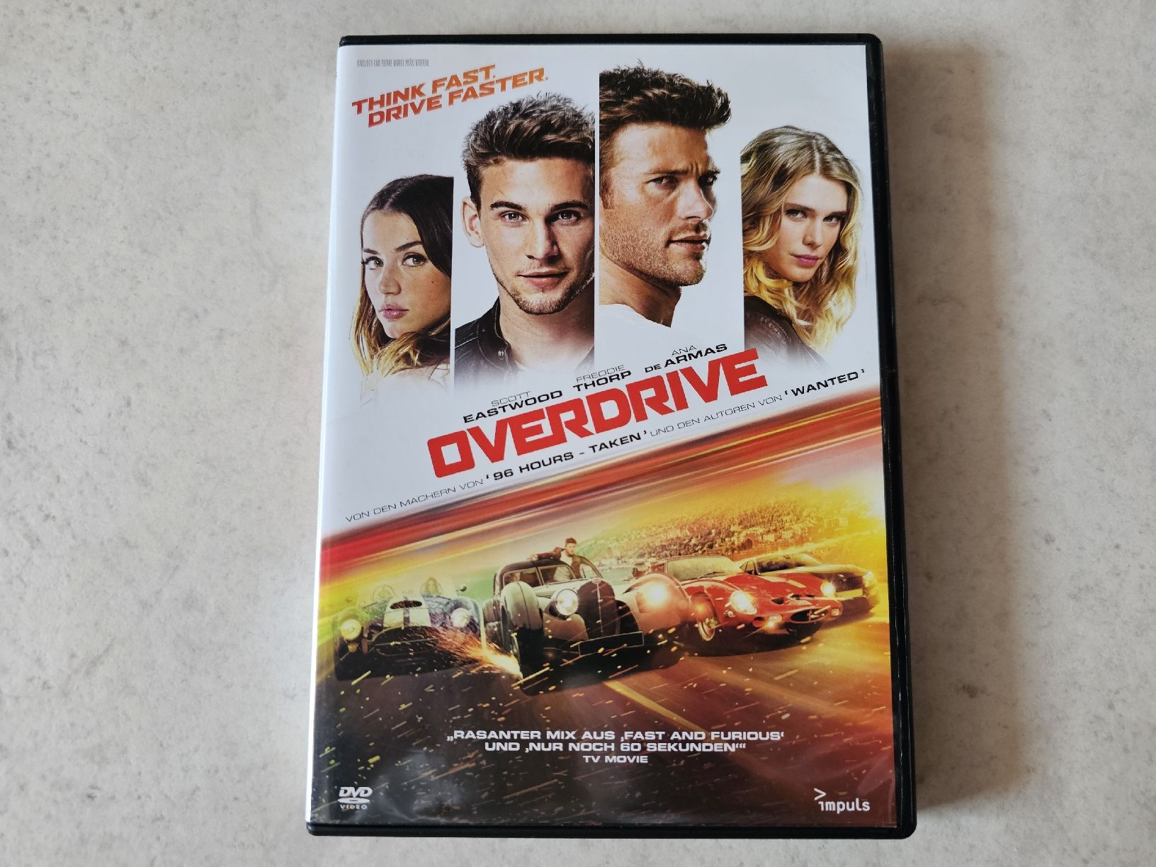 Tutti i DVDs: Overdrive  -  Think Fast, Drive Faster – Usato da Schneisingen venduto da backstore24