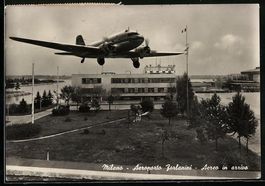 Milano, Aeroporto Forlanini, Aereo in ar