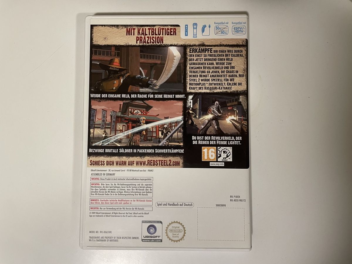 Nintendo Giochi: Red Steel 2 – Usato da Susch venduto da Ascaso 1