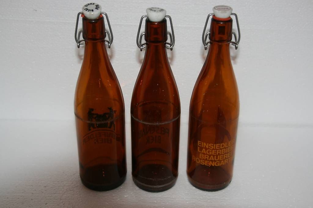 Bevande alcoliche: 3 alte Bierflaschen – Usato da Bubendorf venduto da Mia111 1