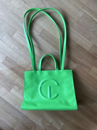TELFAR BAG Highlighter Green Size M