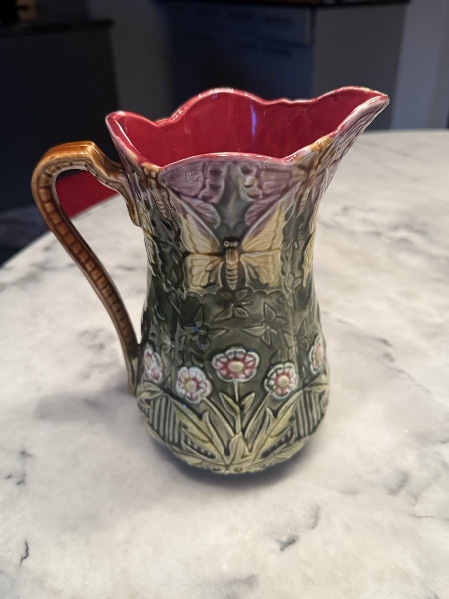 Vasi & Recipienti: Majolika Krug, Jugendstil, – Usato da Aarburg venduto da Schatzaffe 1