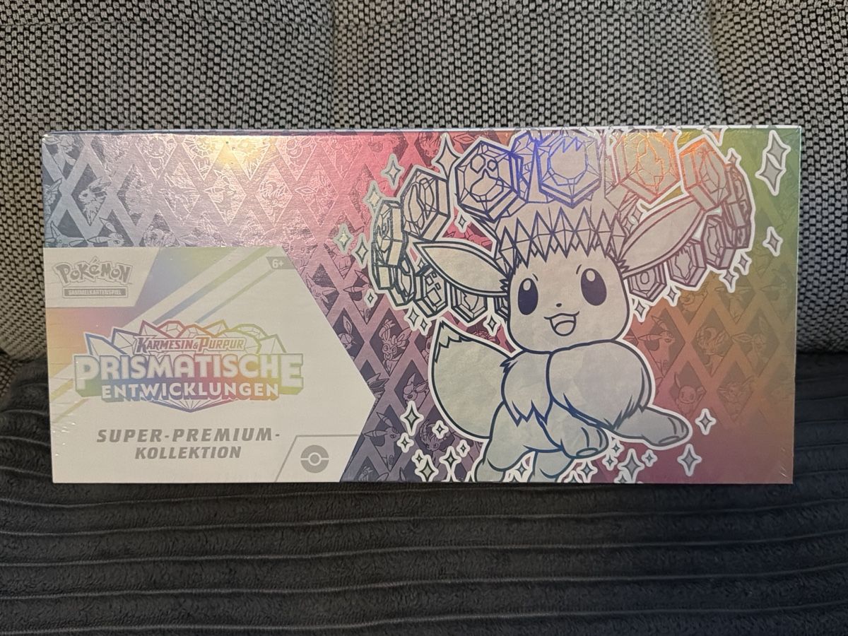 Pokémon Sammelbilder & Trading cards: Prismatic Evolution Deutsch Premium Kollektion NEU! – Neu und originalverpackt aus Rüti ZH von Staymad