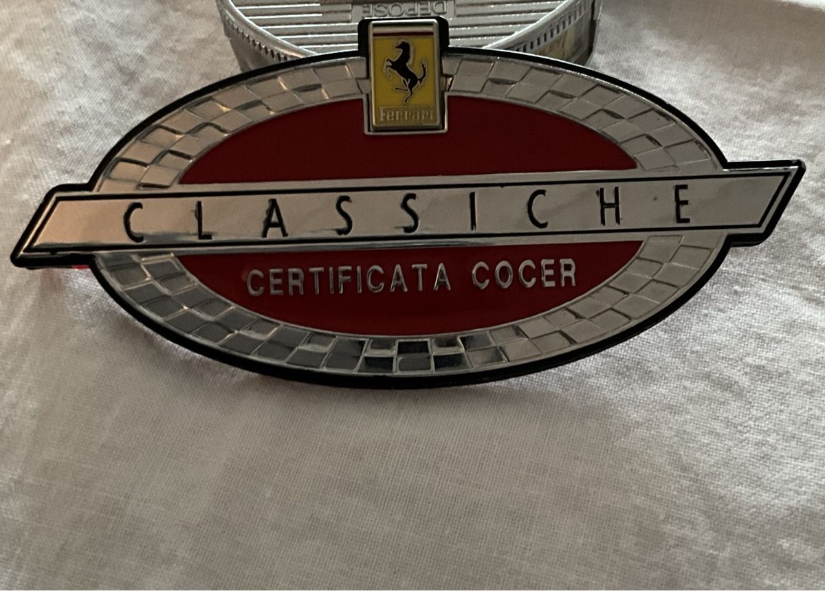 Ferrari Placchette & Badge: Ferrari Classiche Badge Emblem – Nuovo (secondo la descrizione) da Zürich venduto da thovala 8