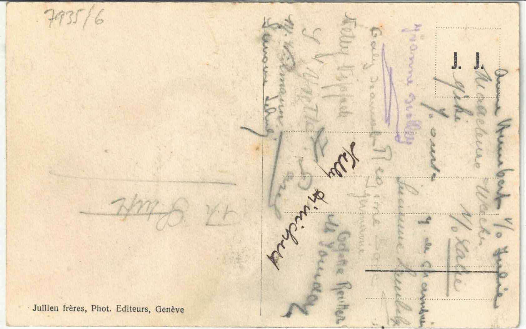 Cartoline postali: Finhaut - Vue generale – Usato da Ettingen venduto da Kartenplanet 1