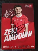 Zeki Amdouni - handsig. SFV Karte - Hopp Schwizz 🇨🇭⚽