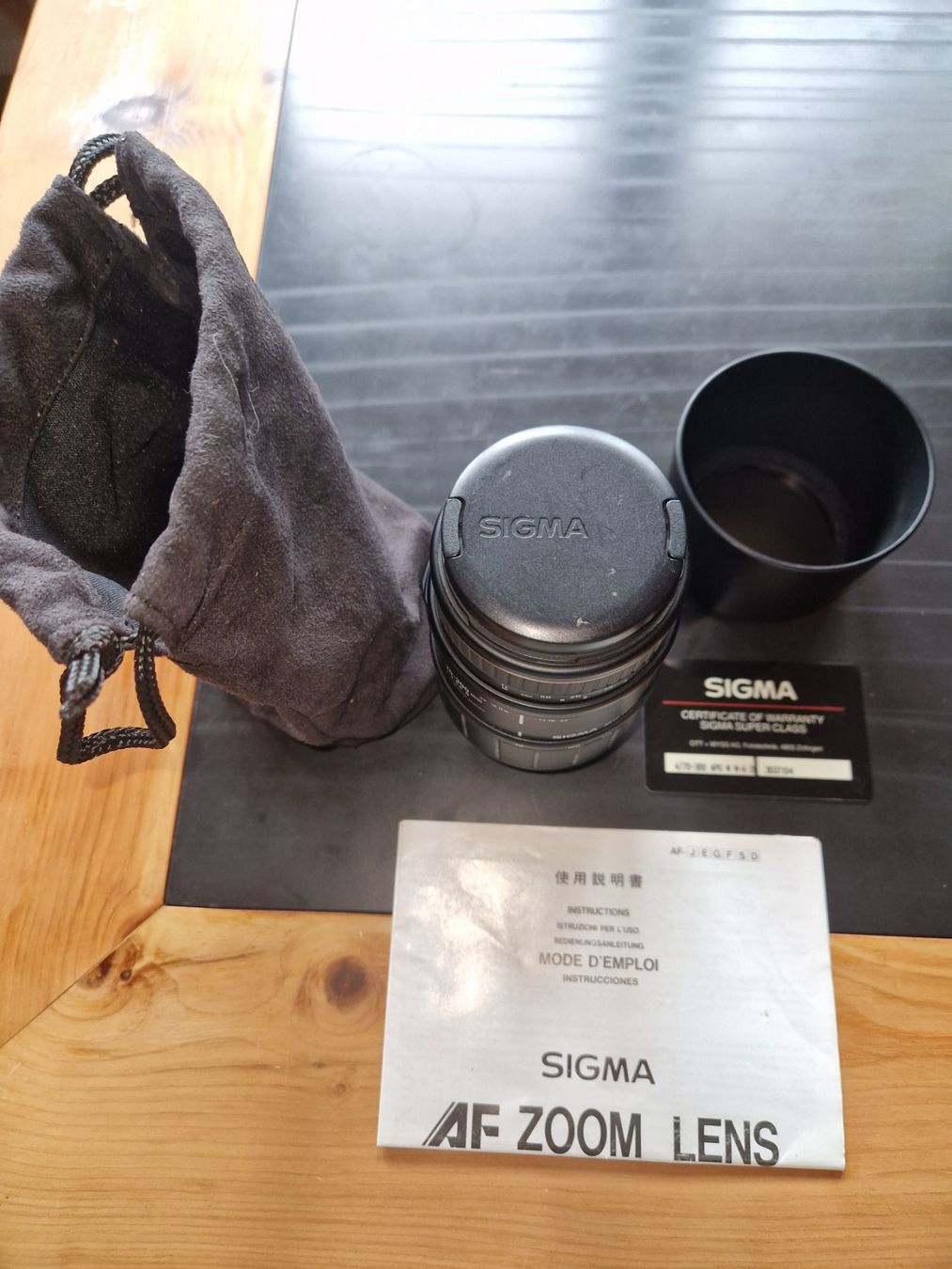 Sigma Objektive: Sigma Zoom Obektiv – Gebraucht aus Schwellbrunn von J.Bosshart 1