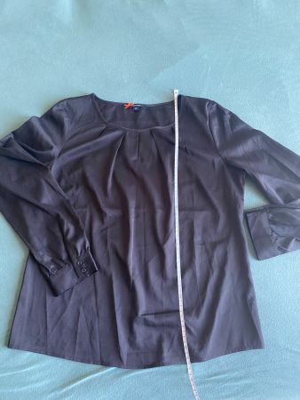 NEU, COMMA Bluse schwarz, wenig Elastan, Gr. 40