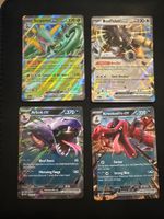 Pokemon 4x EX Karten Englisch NM