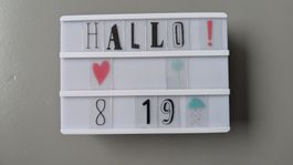 Leuchttafel