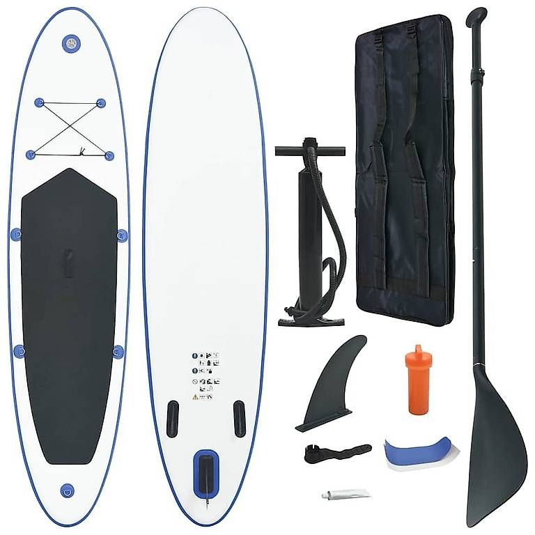 Planches de surf: SUP-Board Aufblasbar Blau - Weiss – D'occasion à Hinwil par Nana00 1