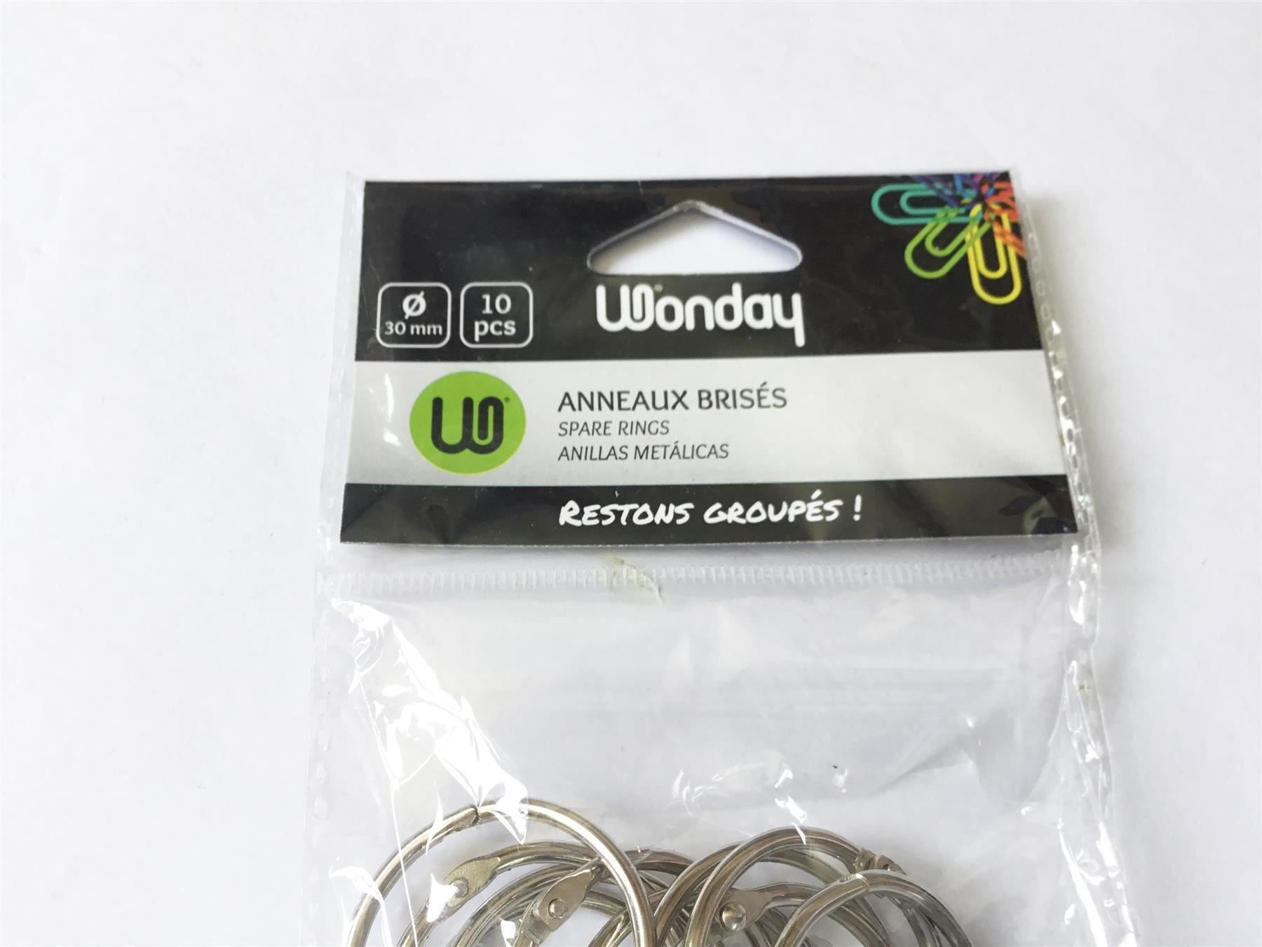 Bindegeräte: Heftringe, 10 Stück, 30 mm, Metall – Neu und originalverpackt aus St. Gallen von cointec 4