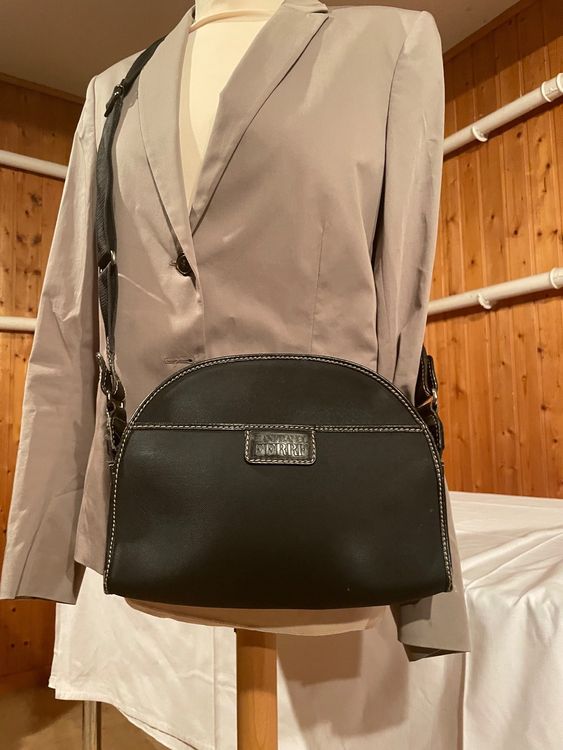 Borsa Tote In Tela Donna | Borsa A Tracolla Vintage | Multi-Tasche | Ideale Per Lavoro O Tempo Libero | Dimensioni 29x37cm - Foto 2