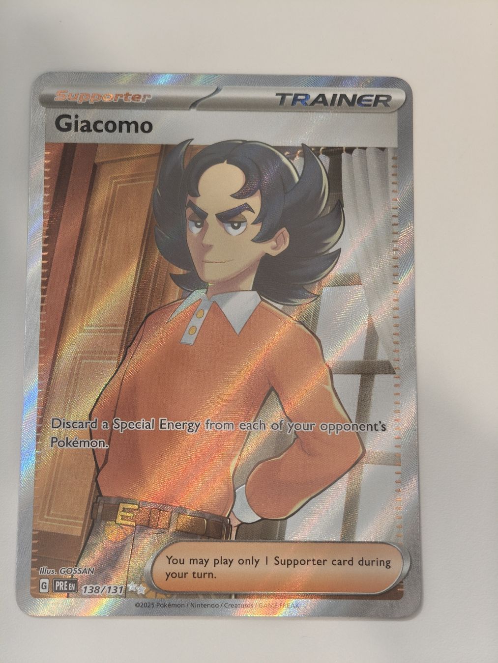 Pokémon Carte collezionabili: Giacomo 138/131 EN – Nuovo (secondo la descrizione) da Therwil venduto da Cordachu_Trade