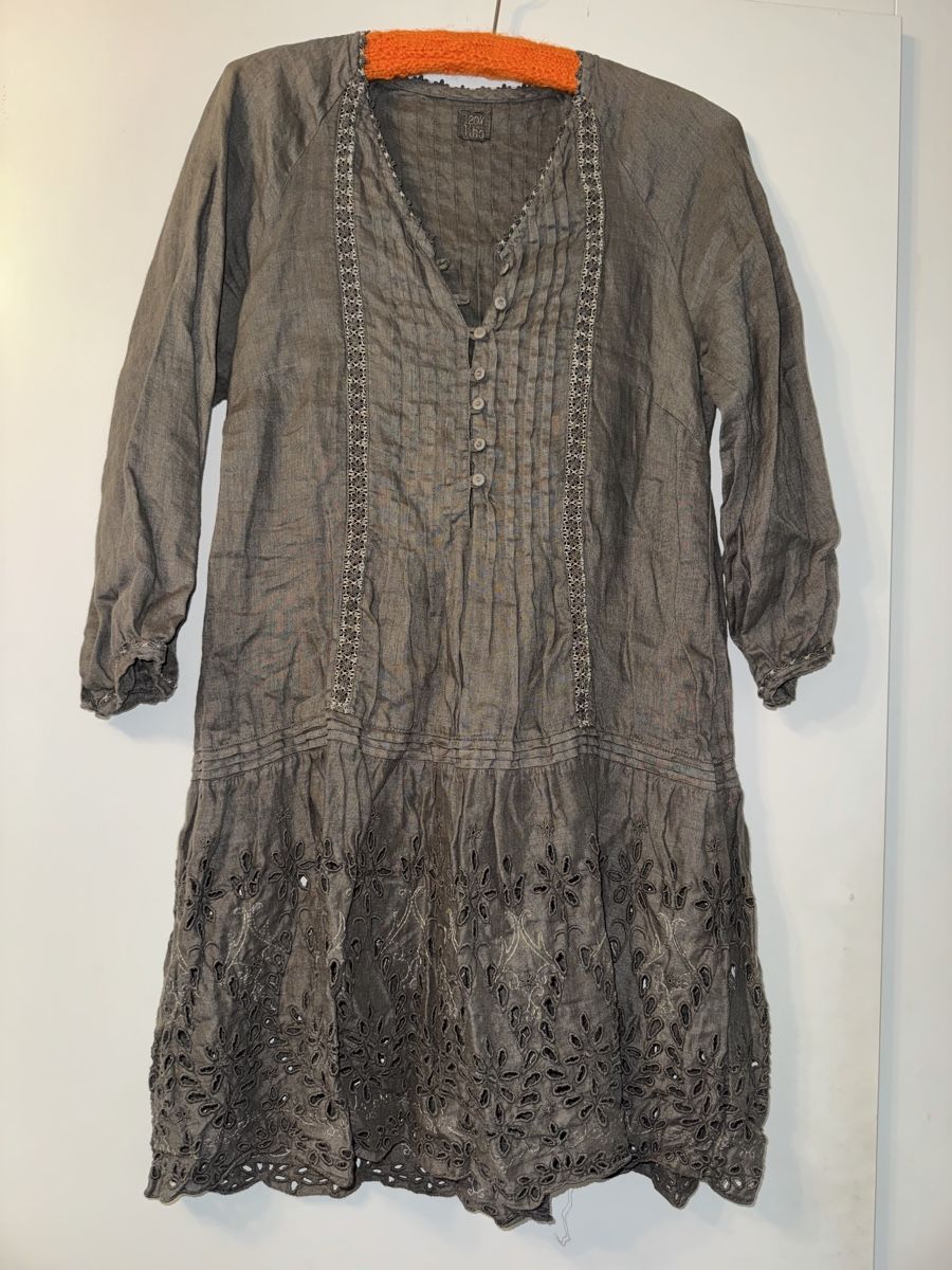 Vestiti: Leinen Kleid 120% Lino – Usato da Obfelden venduto da tan_9lj9