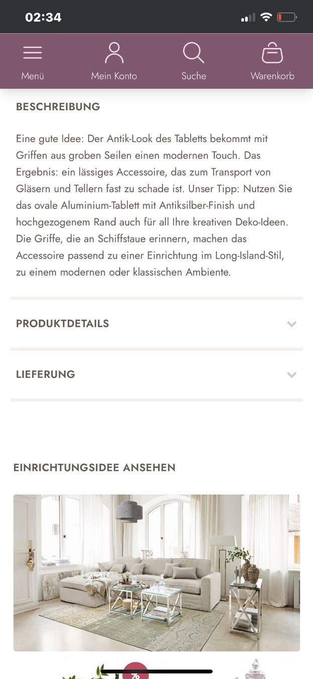 Tablet PC: stylisches Tablet in Farbe silber antik Style – Gebraucht aus Amden von stewa03 6