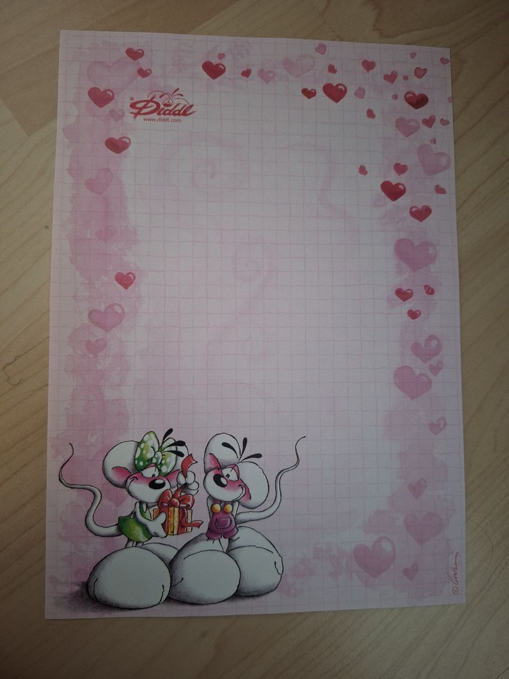 Carta: Diddl Blatt Nr 313 – Usato da Wanzwil venduto da chlinih93