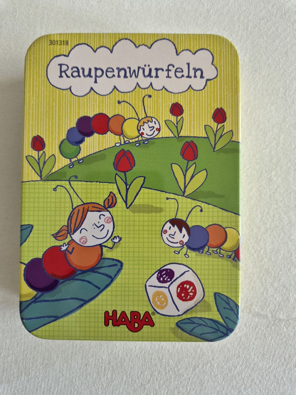 Haba Spiele: Raupenwürfeln Haba – Gebraucht aus Zürich von Lejahan77 1