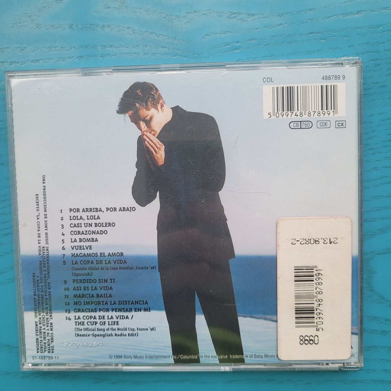 CD: Rick Martin- Vuelve – Usato da SCHÜBELBACH venduto da CoKaHa 1