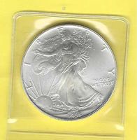 1995 selten USA Silberunze/ONE $/American Eagle/u.E. vz-vz+