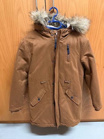 Vertbaudet Winterjacke braun, Gr. 152cm