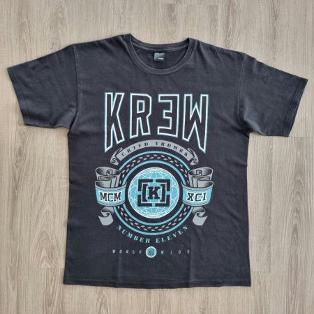 Vintage KR3W Skate Shirt L Crew Worldwide Skateboard Company