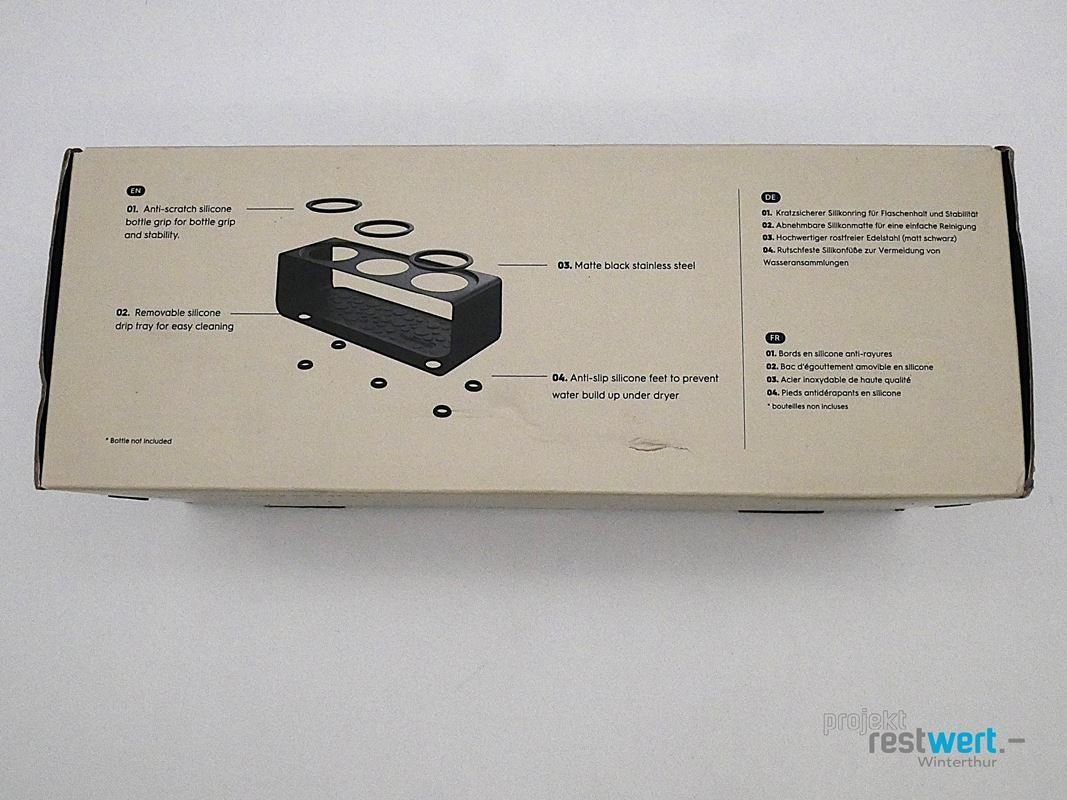 Supporti a parete: SODASTREAM Flaschenabtropfhalter – Nuovo (secondo la descrizione) da Winterthur venduto da Restwert_Winterthur 4