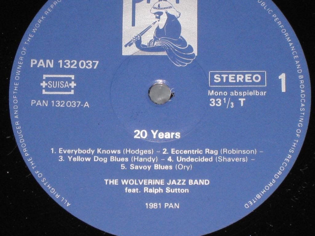 Schallplatten: LP - WOLVERINES JAZZ BAND – Gebraucht aus Steckborn von Quo7 1