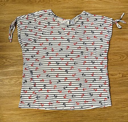 Sommerliches Shirt mit Streifen /Anker /Rockabilly/ Sailor