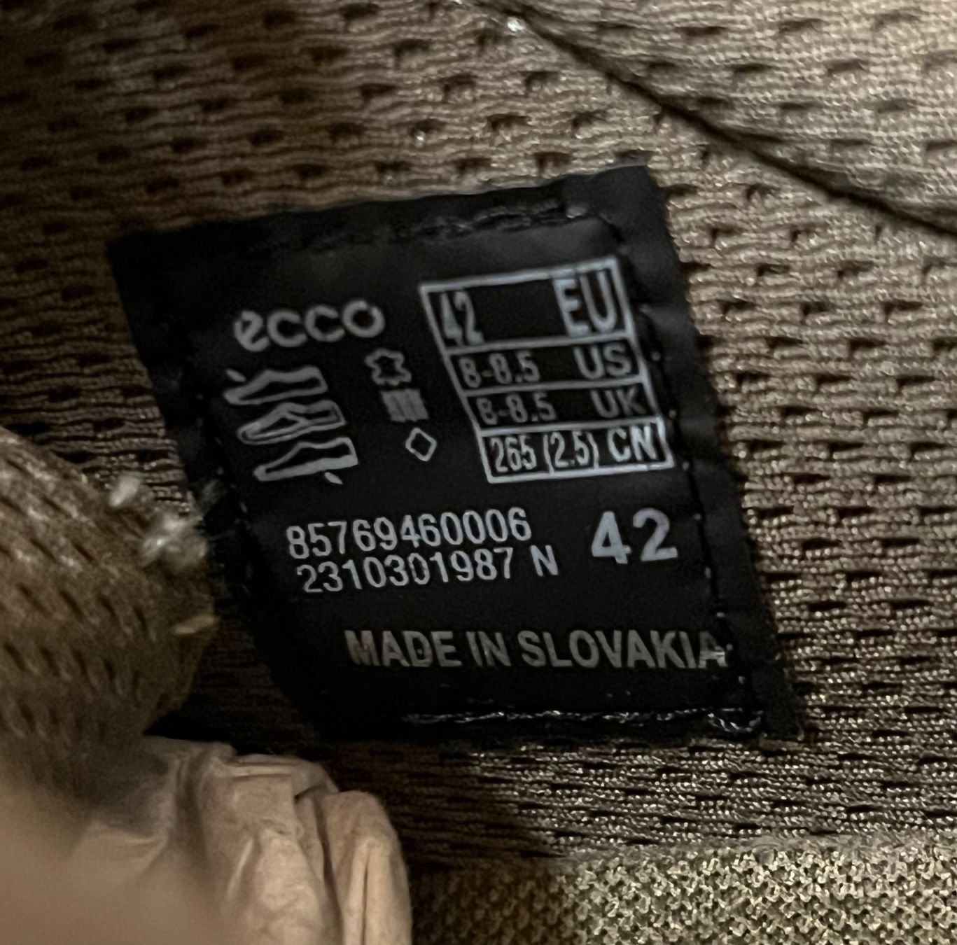 Ecco Chaussures hommes: Schöne ECCO Schuhe, Gr. 42 – D'occasion à Zollikerberg par elbamania 3