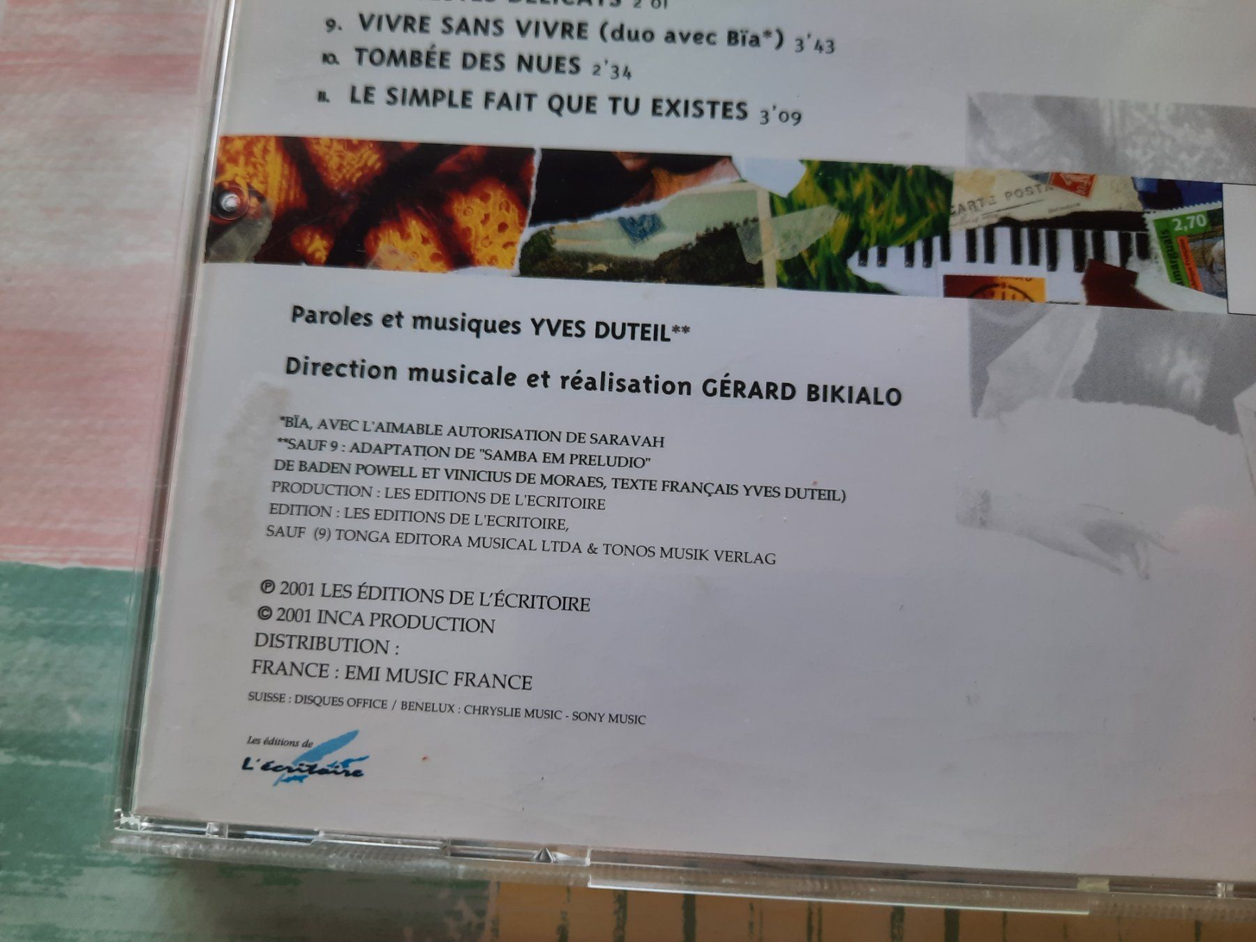 CD: CD Yves Duteil - Sans attendre – Usato da Pully venduto da bro_n52j 3