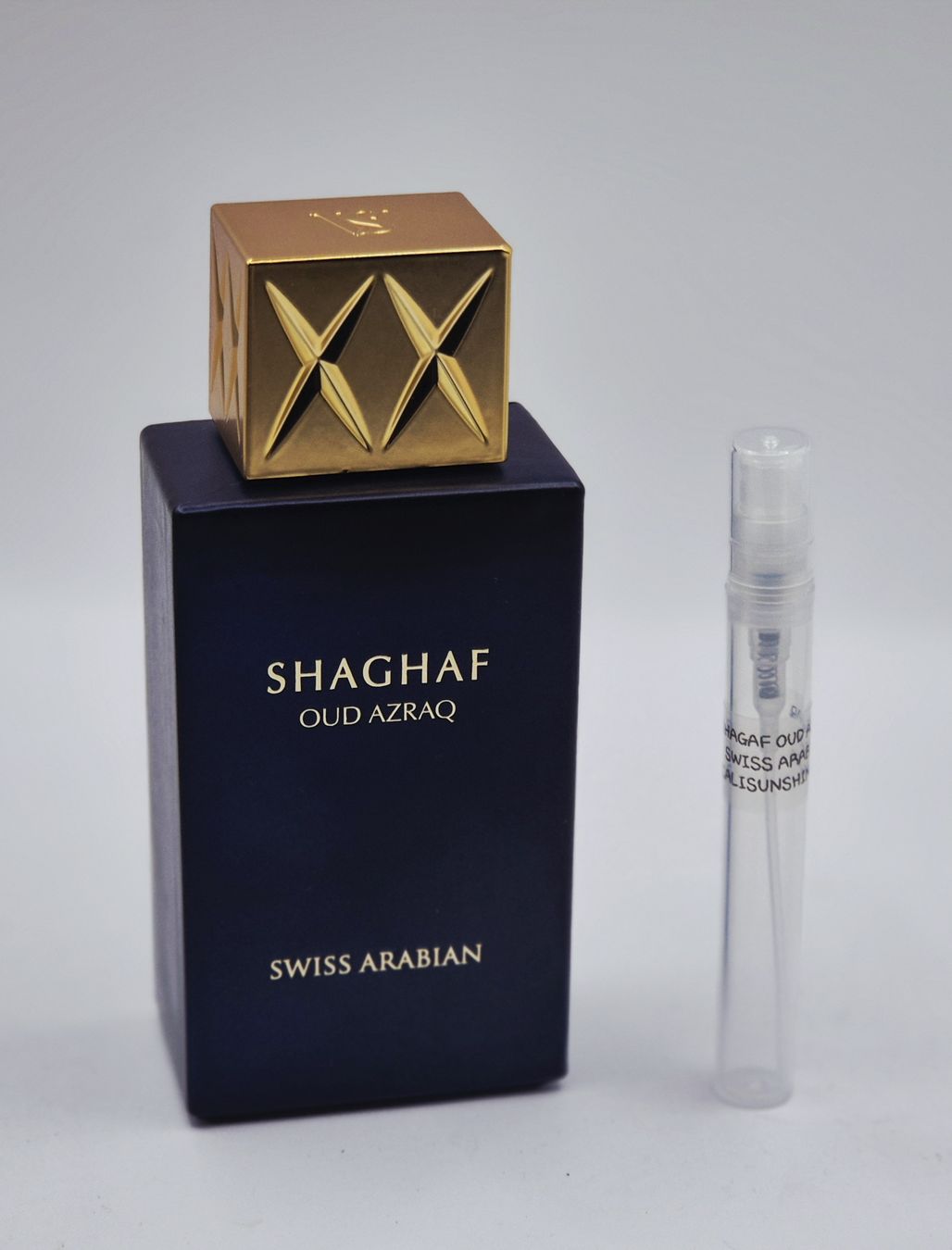 Swiss Arabian Parfum & Eau de Toilette: 5 ml OUD AZRAQ SHAGHAF SWISS ARABIAN ABFÜLLUNG – Neu (gemäss Beschreibung) aus St. Gallen von CaliSunshine