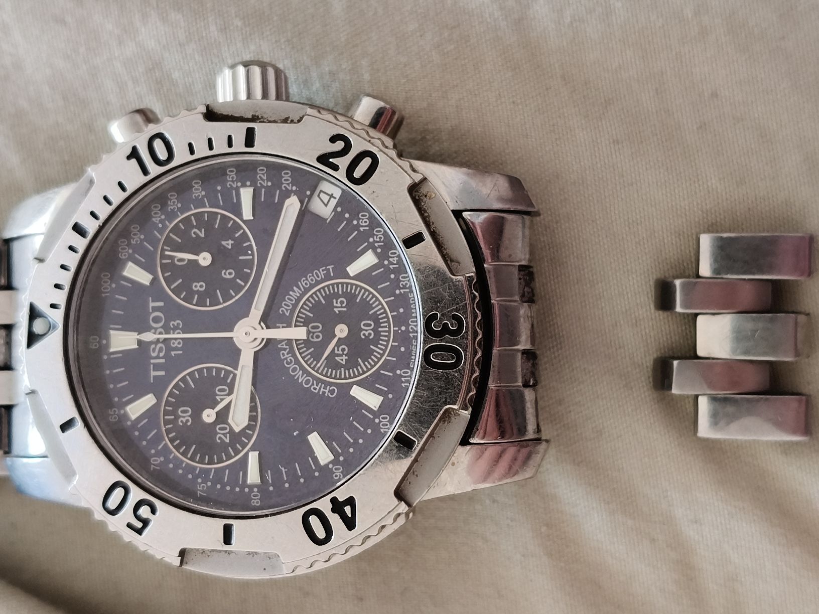 Tissot Orologi: Tissot PRS200 Chronograph, läuft – Usato da Glattbrugg venduto da Vintagetime-Ch 1