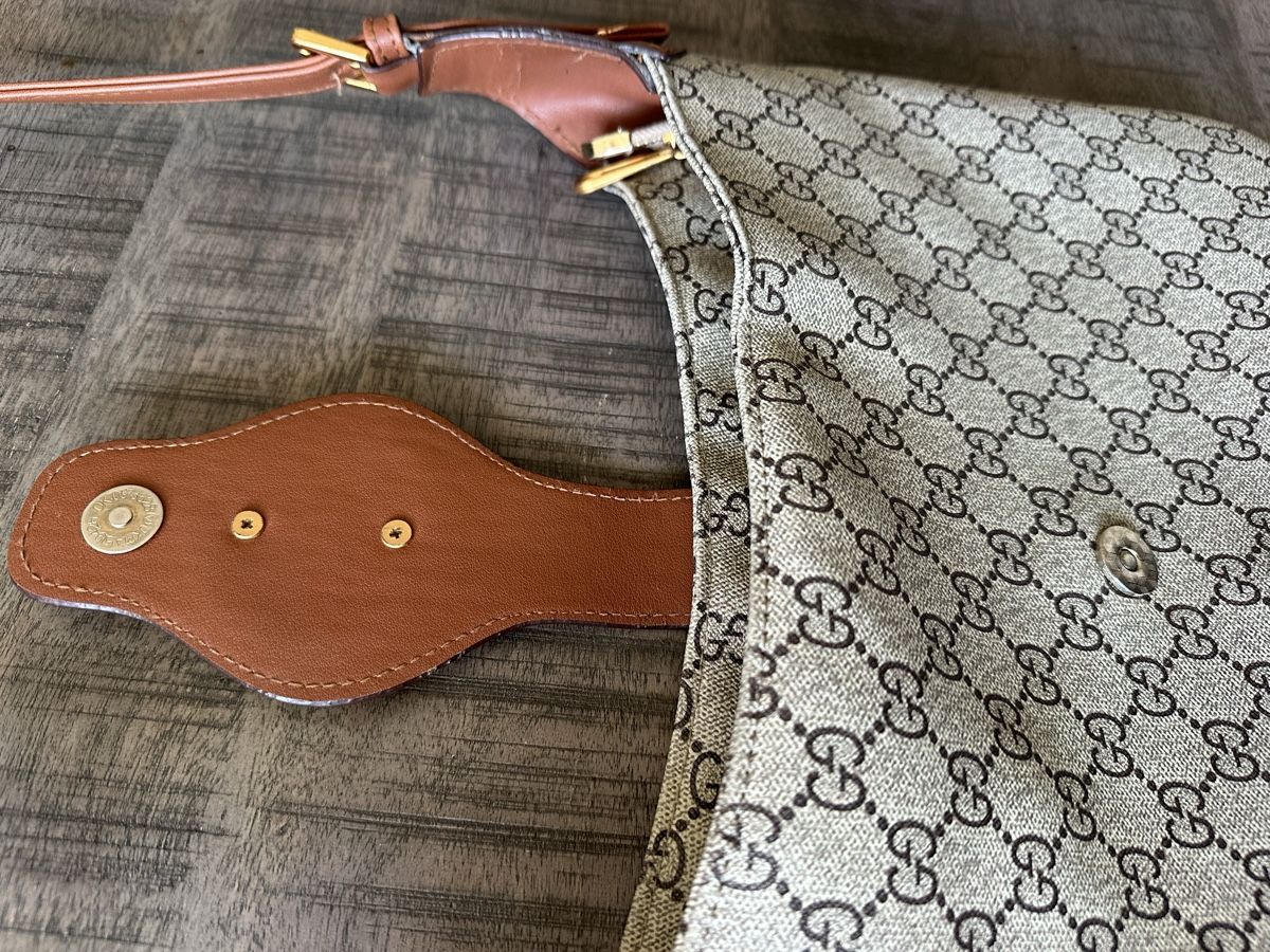 Borse: Tasche Beige/Braun Canvas GG  – Usato da Siebnen venduto da brocki.bebie 4