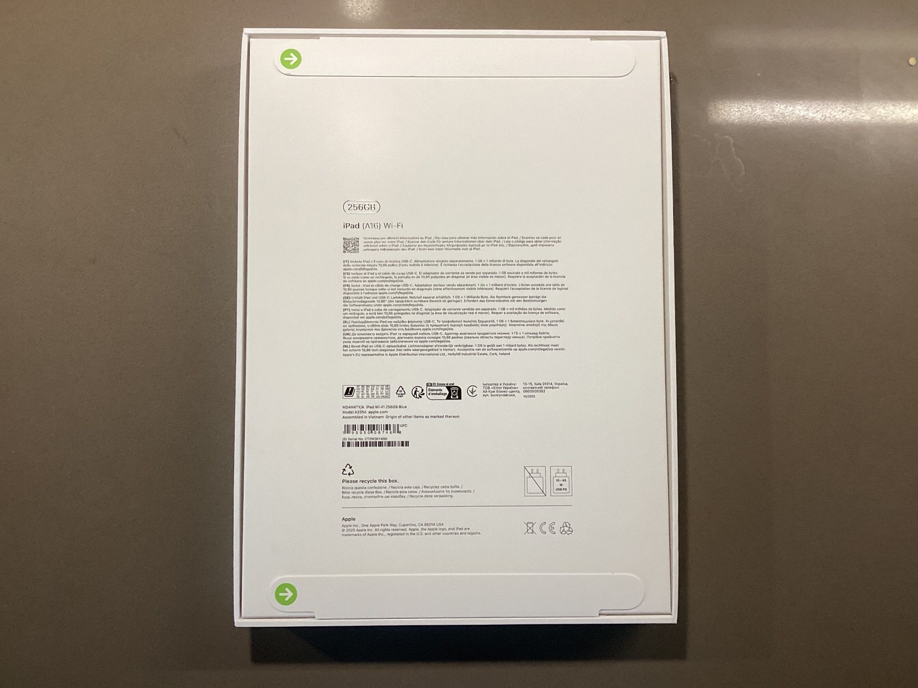 Apple Tablettes PC: IPAD 11   NEUF jamais ouvert blue 256 GB – Neuf avec emballage d'origine à Verossaz par Couchcouch 4
