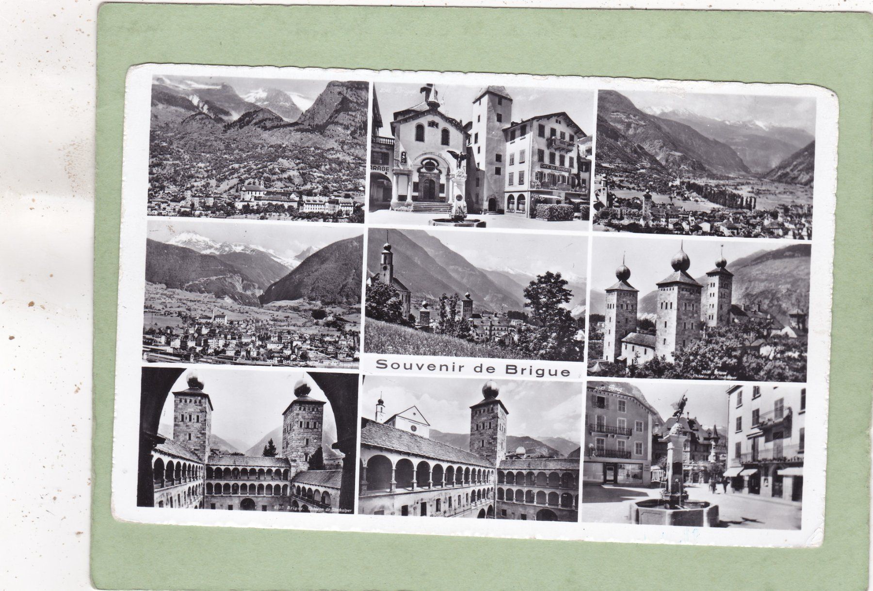 Cartoline postali: Brigue Brig – Usato da Herisau venduto da Lisegrat2008